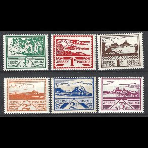 Jersey postfrisk AFA 3-8 bes�tt.