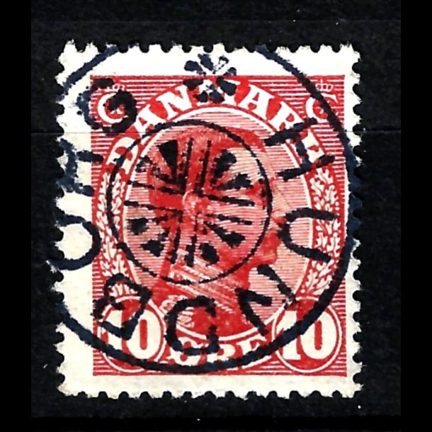 Danmark stjernestempel Hundborg AFA 169