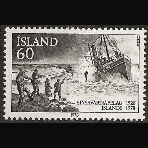 Island AFA 537 postfrisk