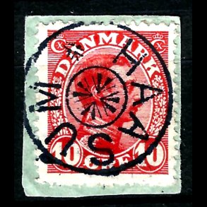 Danmark stjernestempel Haasum AFA 69