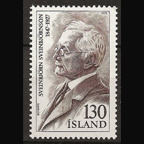 Island AFA 550 postfrisk