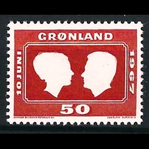 Gr�nland postfrisk AFA 67