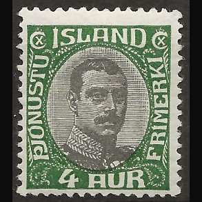 Island postfrisk AFA 34