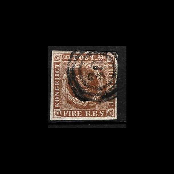 Danmark AFA 1, 4 RBS, type IIIb stemplet