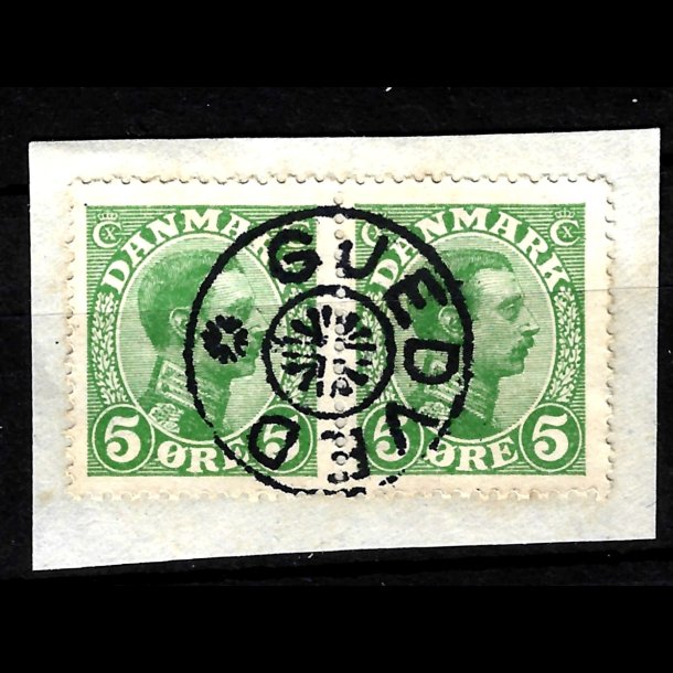 Danmark stjernestempel Gjedved AFA 68
