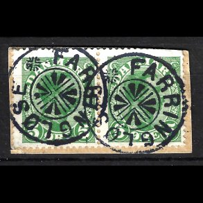 Danmark stjernestempel Farringl�se AFA 68