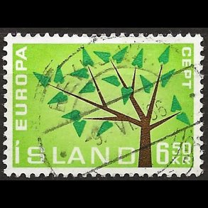 Island stemplet AFA 366