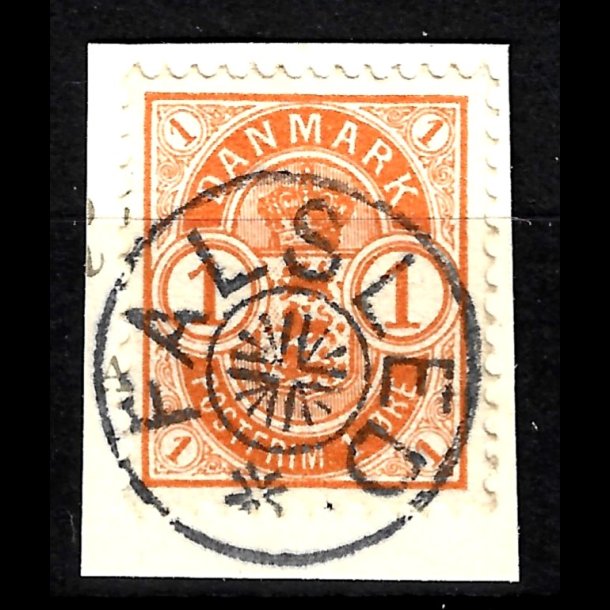 Danmark stjernestempel Falsled AFA 37