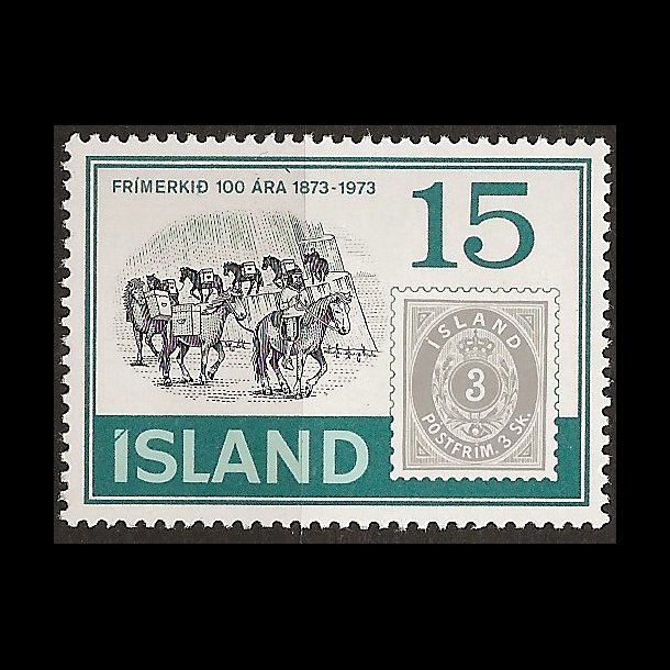 Island postfrisk AFA 475