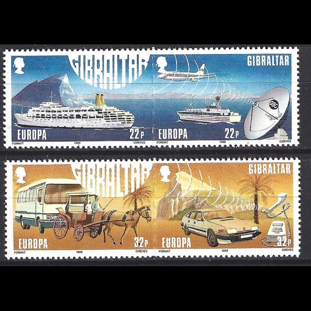 Gibraltar postfrisk AFA 543-546