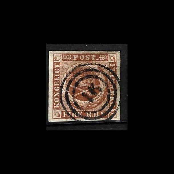Danmark AFA 1, 4 RBS, type IIIb stemplet
