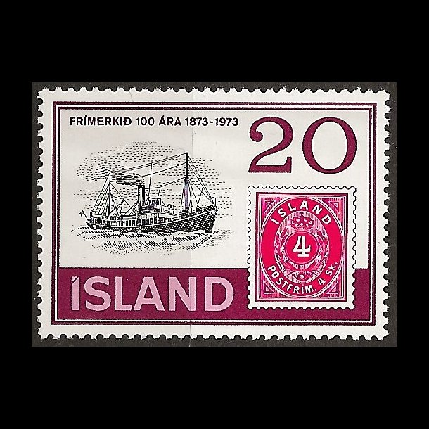 Island postfrisk AFA 476