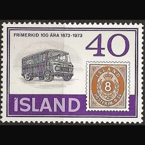 Island AFA 477 postfrisk