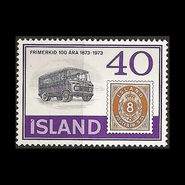 Island postfrisk AFA 477
