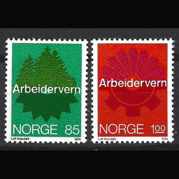 Norge postfrisk AFA 699-700