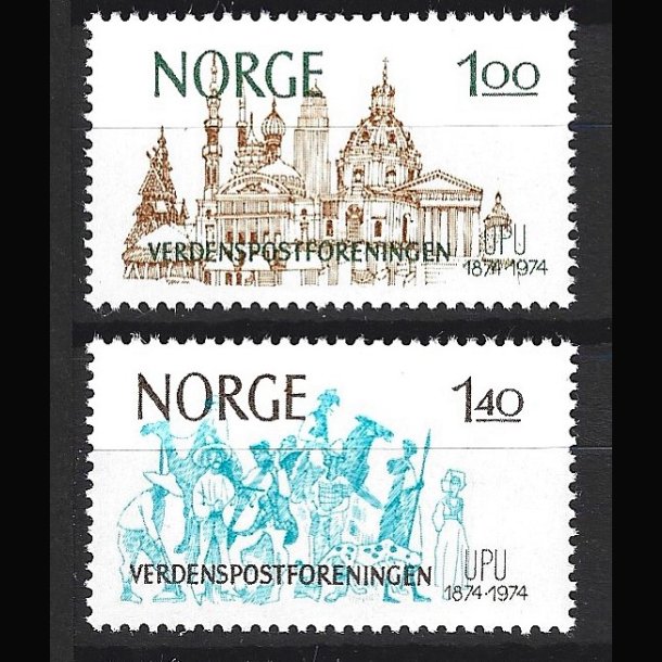 Norge postfrisk AFA 705-706