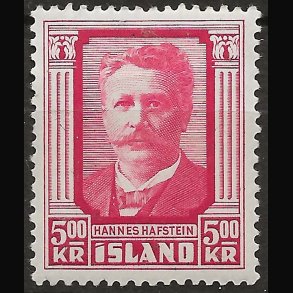 Island AFA 296 postfrisk