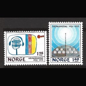 Norge postfrisk AFA 726-727