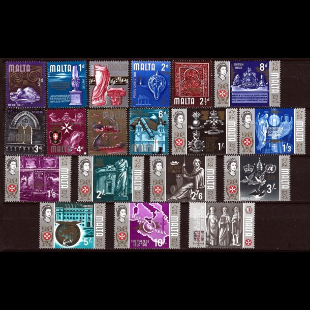 Malta postfrisk AFA 298-316