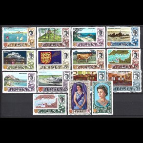 Jersey postfrisk AFA 1-15