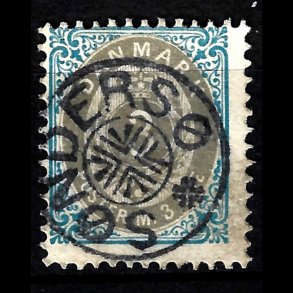 Danmark stjernestempel S�nders� 22C