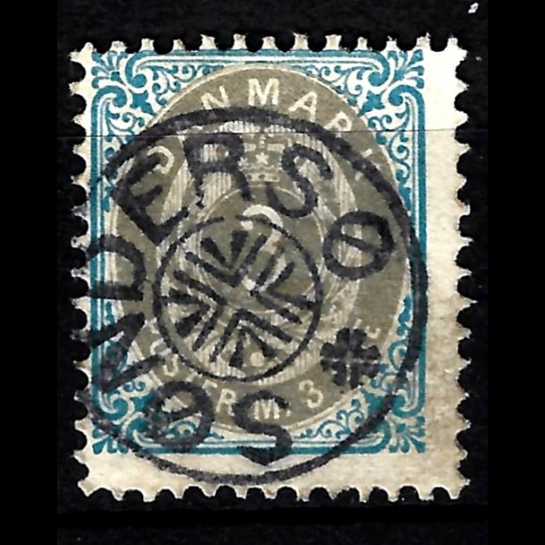 Danmark stjernestempel S�nders� 22C