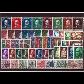 Portugal, et lot ustemplede m�rker, AFA v�rdi kr. 7.258,00 for postfrisk