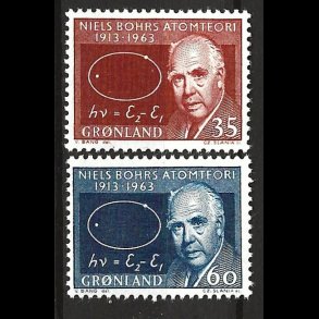 Gr�nland postfrisk AFA 62-63