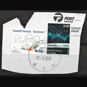 Gr�nland brevklip 1