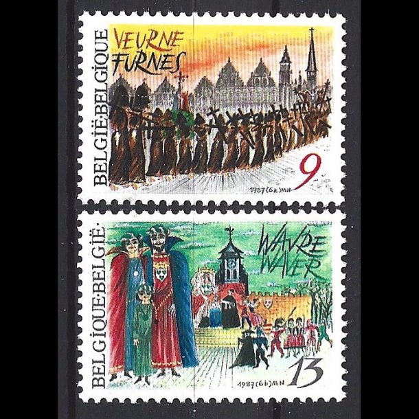 Belgien postfrisk AFA 2308-2309