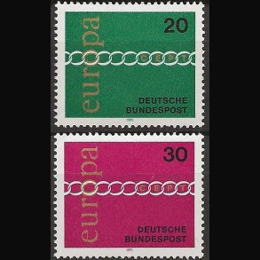 Vesttyskland Tyskland AFA nr. 1641-1642