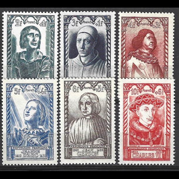 Frankrig postfrisk AFA 777-782