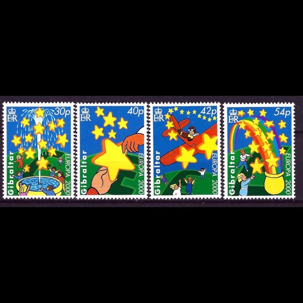 Gibraltar postfrisk AFA 904-907