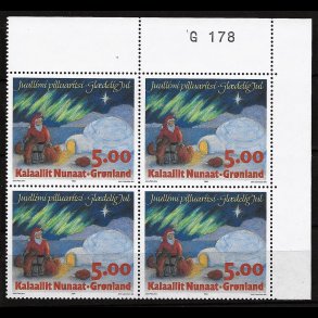 Gr�nland marginalblok postfrisk G 178