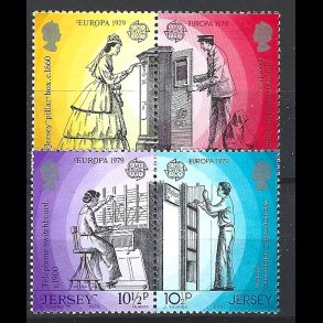 Jersey postfrisk AFA 188-191