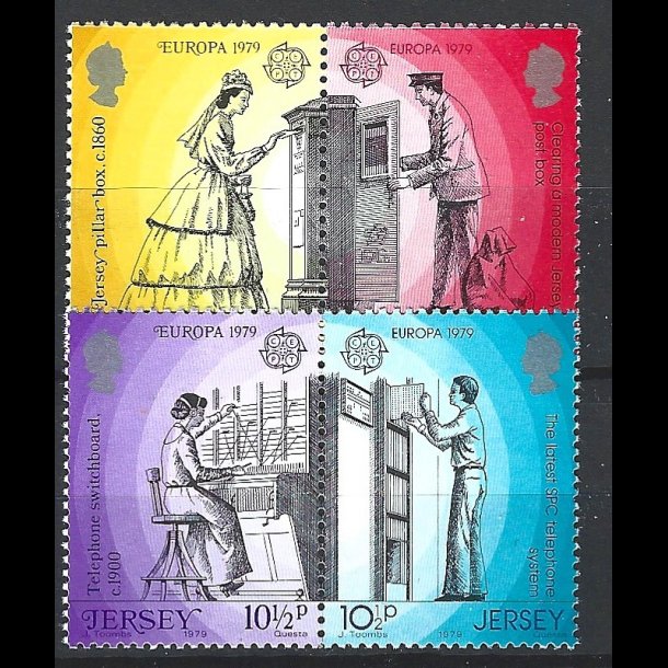 Jersey postfrisk AFA 188-191