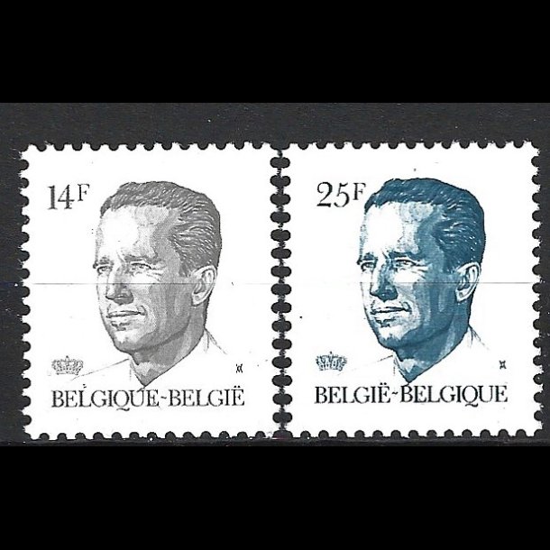 Belgien postfrisk AFA 2408+2416