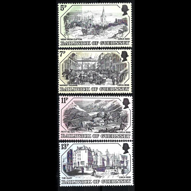 Guernsey postfrisk AFA 150-53