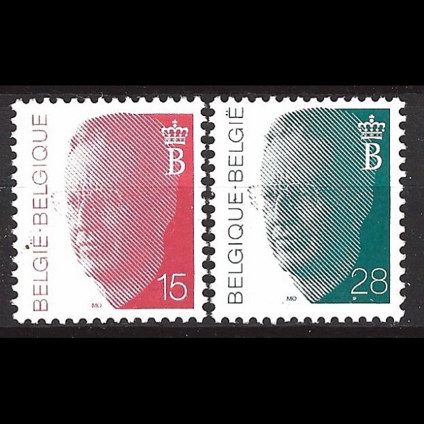 Belgien postfrisk AFA 2509+2535
