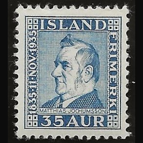 Island AFA 186 ubrugt