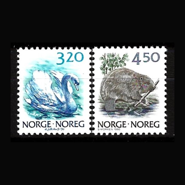 Norge postfrisk AFA 1035-1036