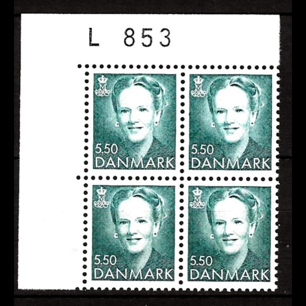 Danmark postfrisk marginalblok L853