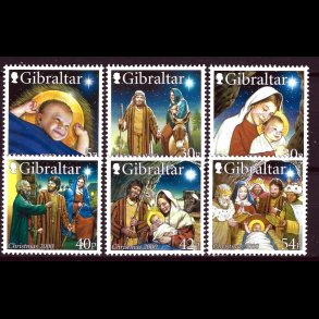 Gibraltar postfrisk AFA 944-949