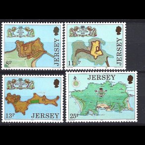 Jersey postfrisk AFA 206-209