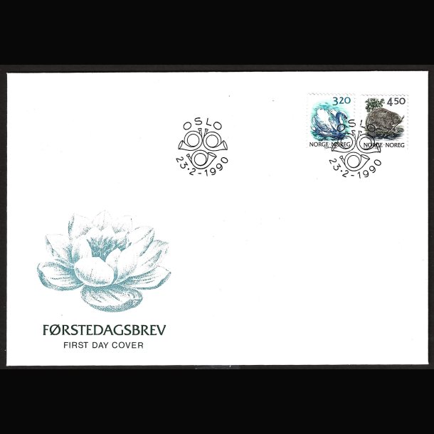 Norge FDC AFA 1035-1036