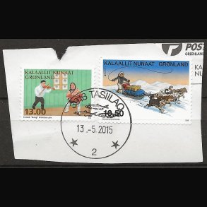 Gr�nland brevklip 16