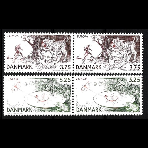 Danmark parstykker postfrisk AFA 1156-1157 s5