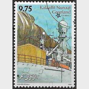 Gr�nland stemplet AFA 476