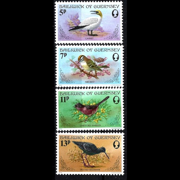 Guernsey postfrisk AFA 158-161