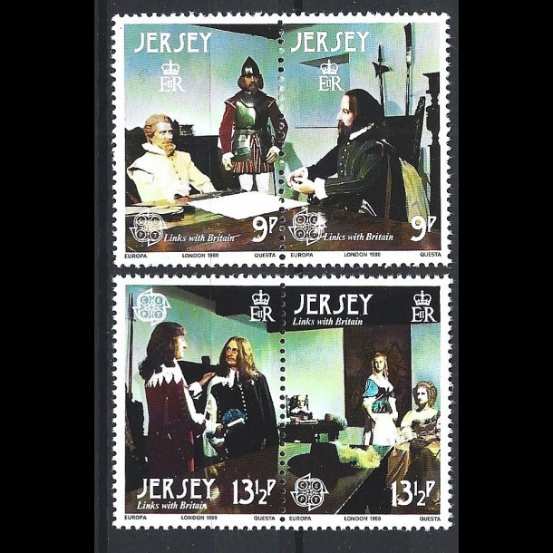 Jersey postfrisk AFA 210-213